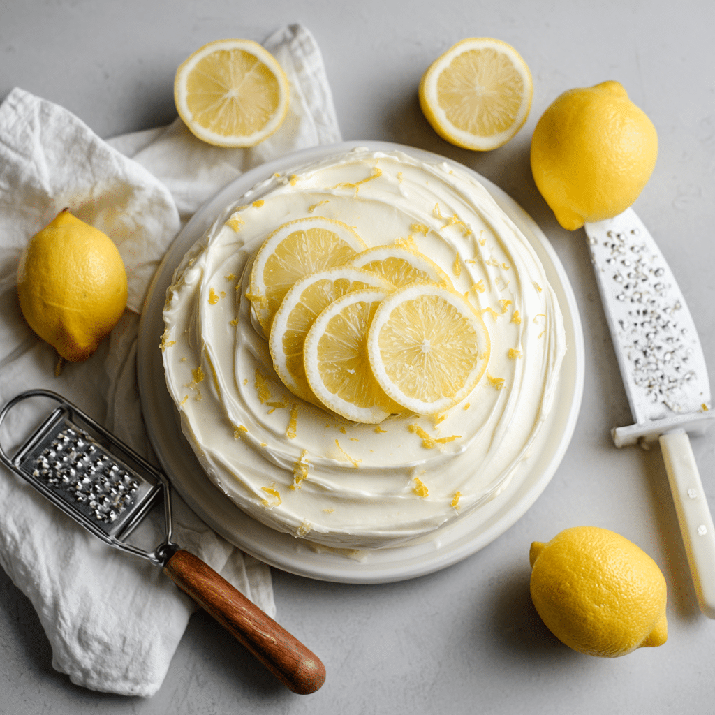 Lemon Cream Cheese Frosting Recipe - Recipe Image