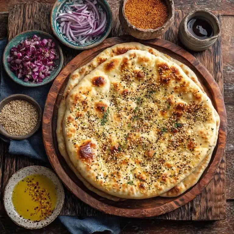 Turkish Pide Flatbread (Ramazan Pidesi) Recipe