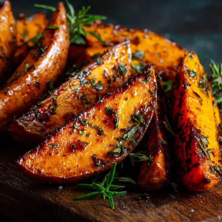 Maple Roasted Sweet Potatoes
