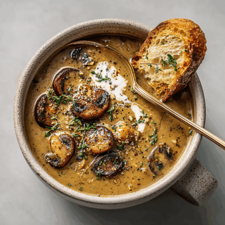 Creamy Mushroom Soup