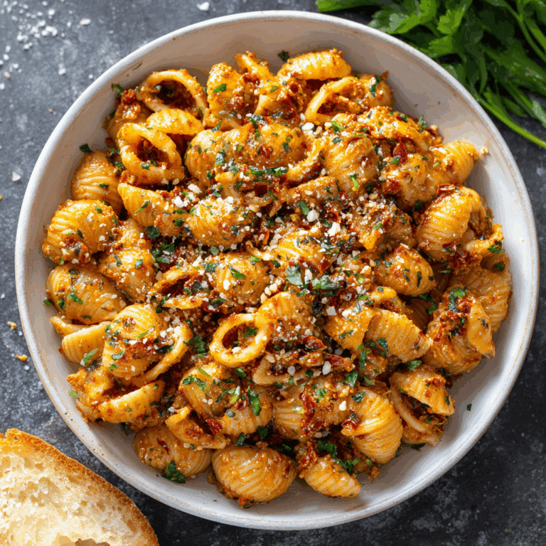 Sun-Dried Tomato Pesto Pasta