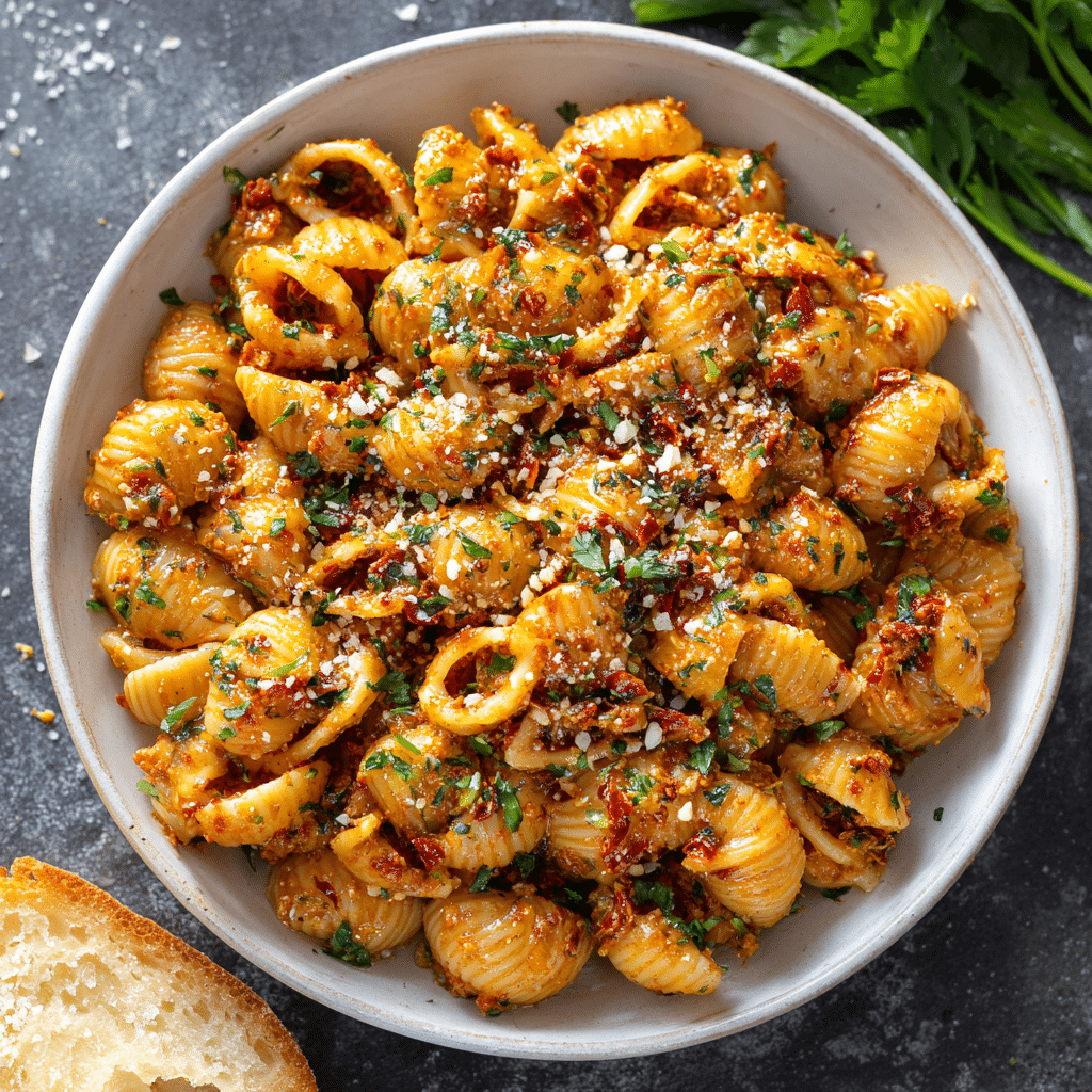 Sun-Dried Tomato Pesto Pasta