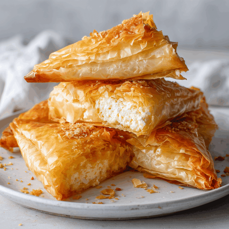 Tiropita Greek Cheese Feta Pie Recipe