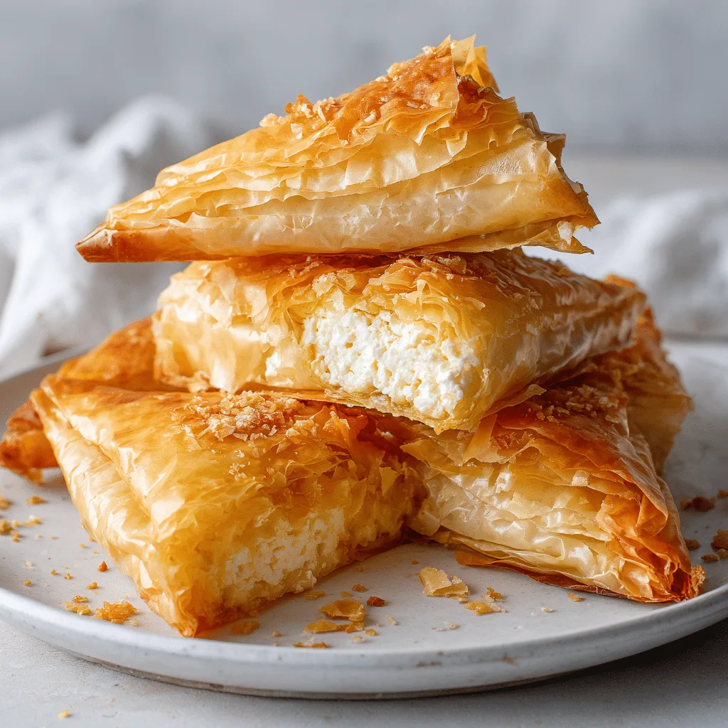 Tiropita Greek Cheese Feta Pie Recipe