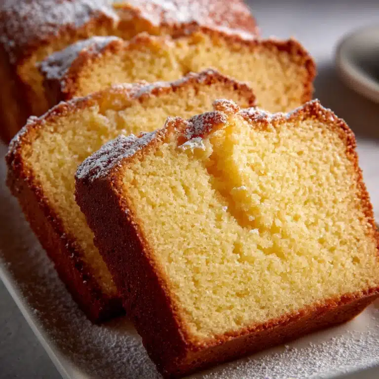 Cream Cheese Pound Cake Recipe