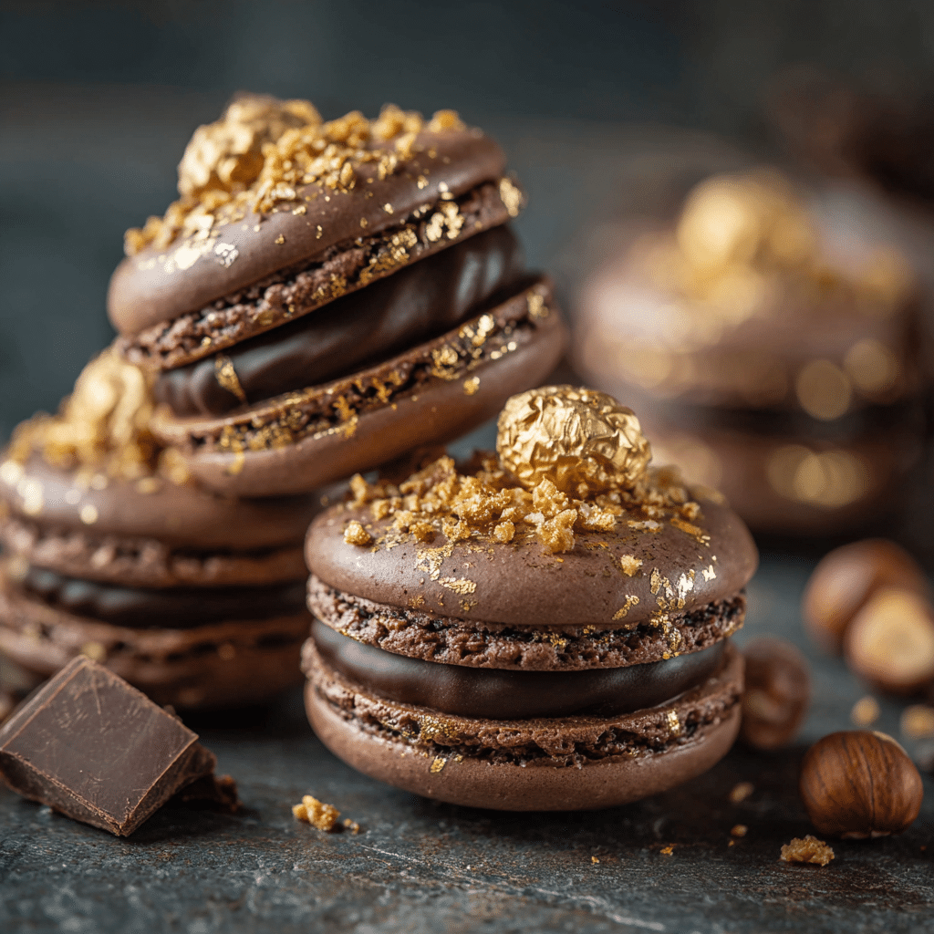 Brown Sugar Macarons Recipe - Recipe Image
