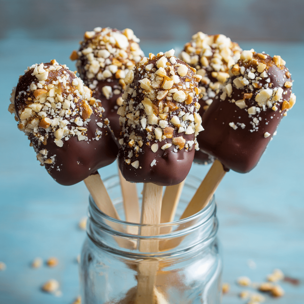 Frozen Chocolate Banana Pops Recipe - Recipe Image