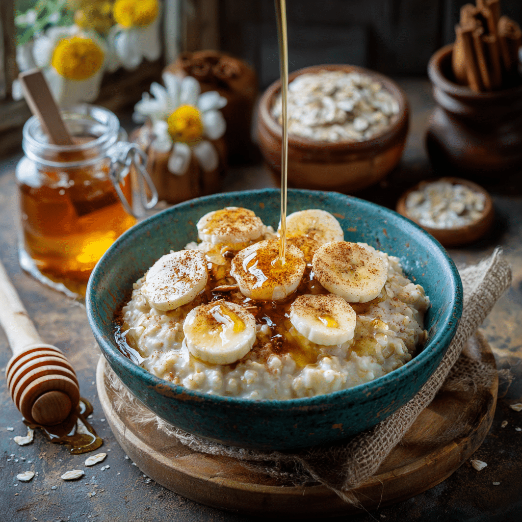 Banana Oatmeal Bowl Recipe - Recipe Image