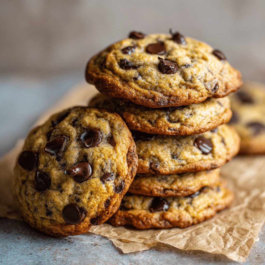 Banana Chocolate Chip Cookies Recipe - Recipe Image