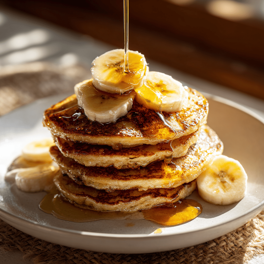 Banana Pancakes Recipe - Recipe Image