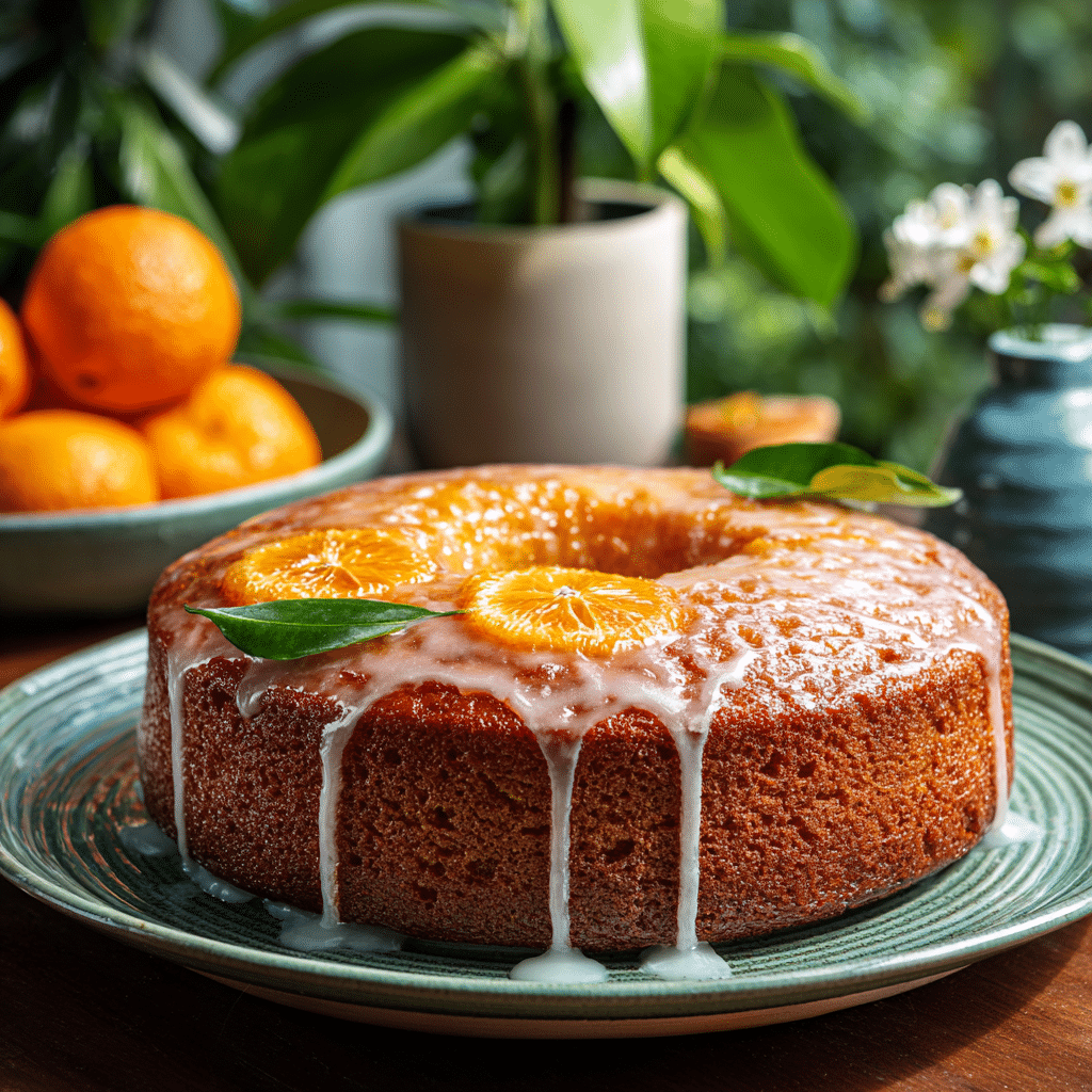 Flourless Tangerine Cake Recipe - Recipe Image