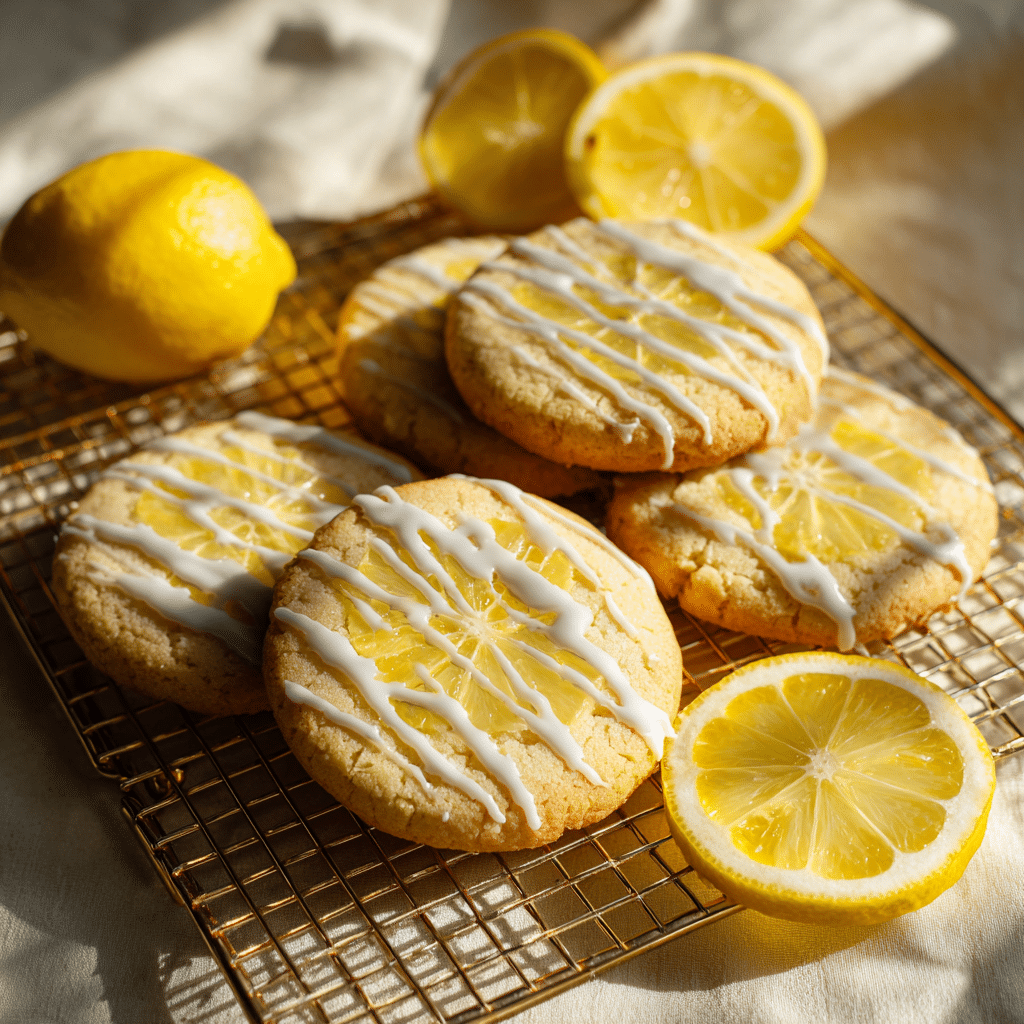 Lemon Olive Oil Sugar Cookies Recipe - Recipe Image