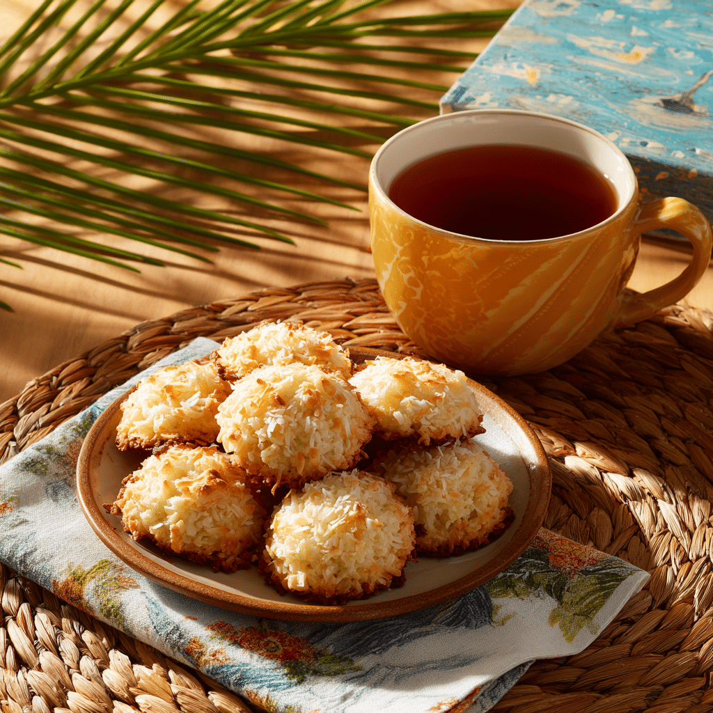 Coconut Olive Oil Cookies Recipe - Recipe Image