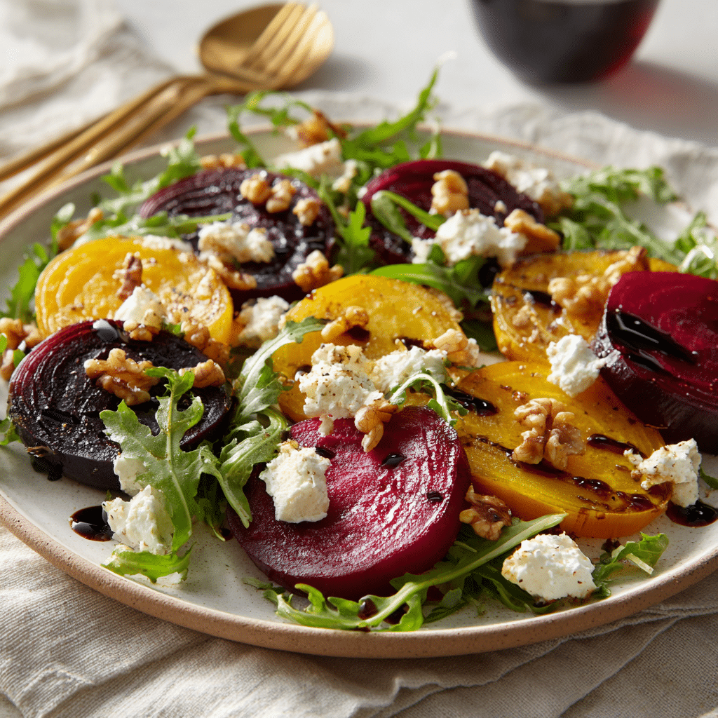 Roasted Beet & Walnut Salad - Recipe Image