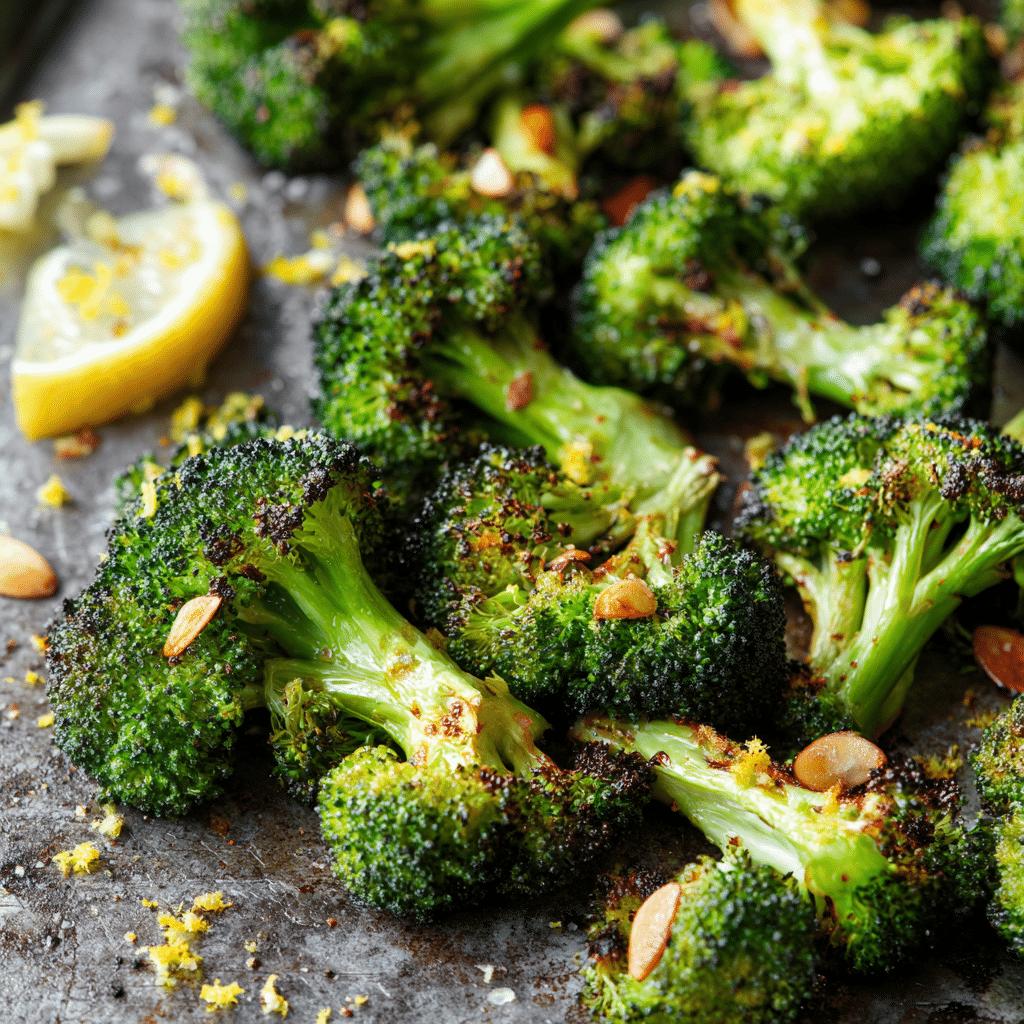 Roasted Broccoli with Garlic & Lemon - Recipe Image