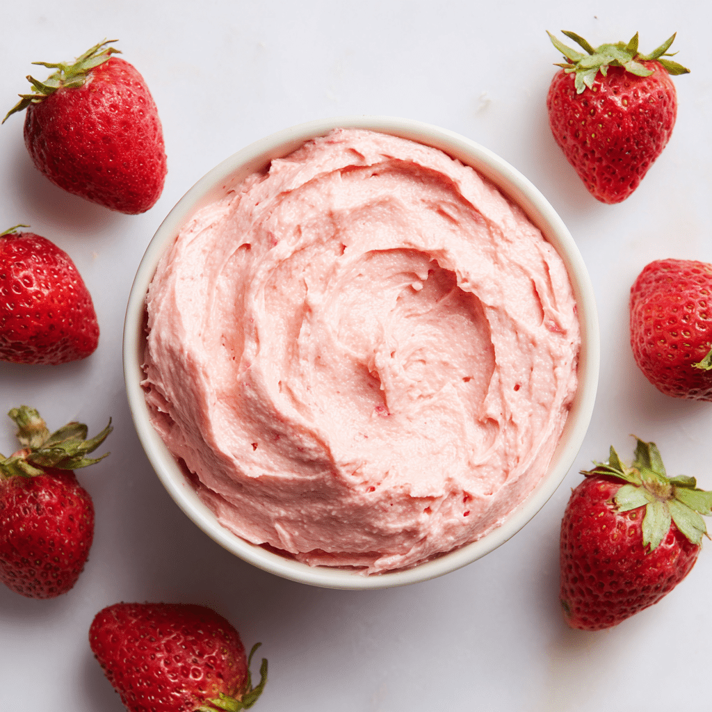 Strawberry Buttercream (Natural Fruit Version) Recipe - Recipe Image