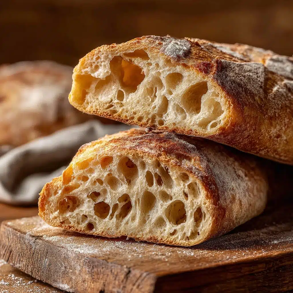 How To Make Ciabatta Bread Recipe - Recipe Image