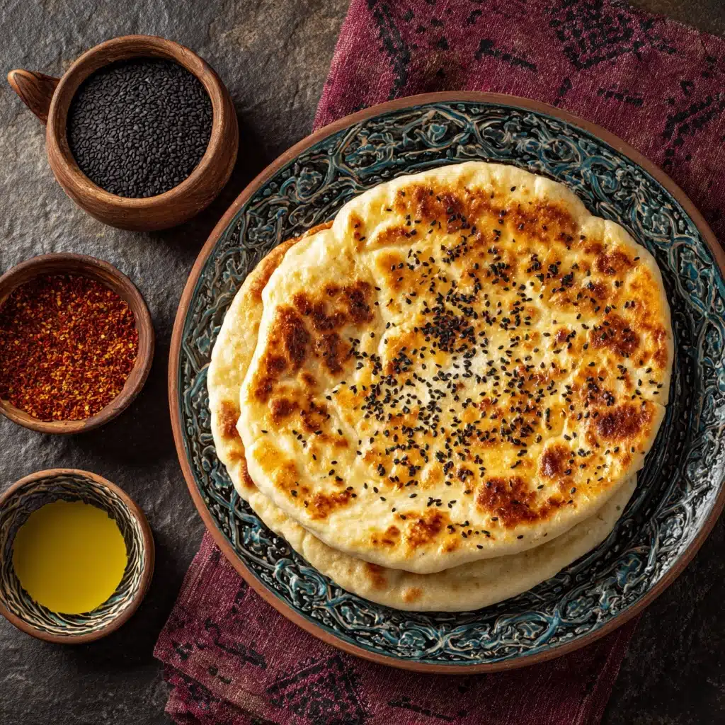 Turkish Pide Flatbread (Ramazan Pidesi) Recipe - Recipe Image