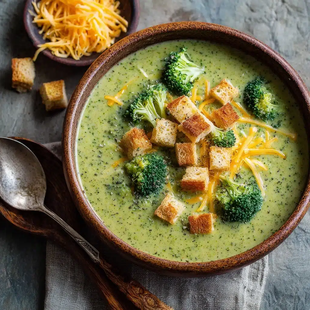 Broccoli Cheddar Soup - Recipe Image