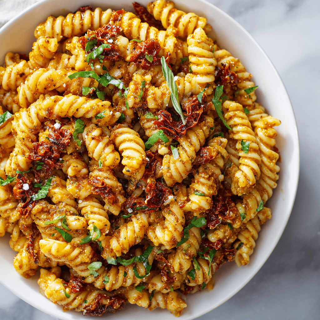 Sun-Dried Tomato Pesto Pasta - Recipe Image