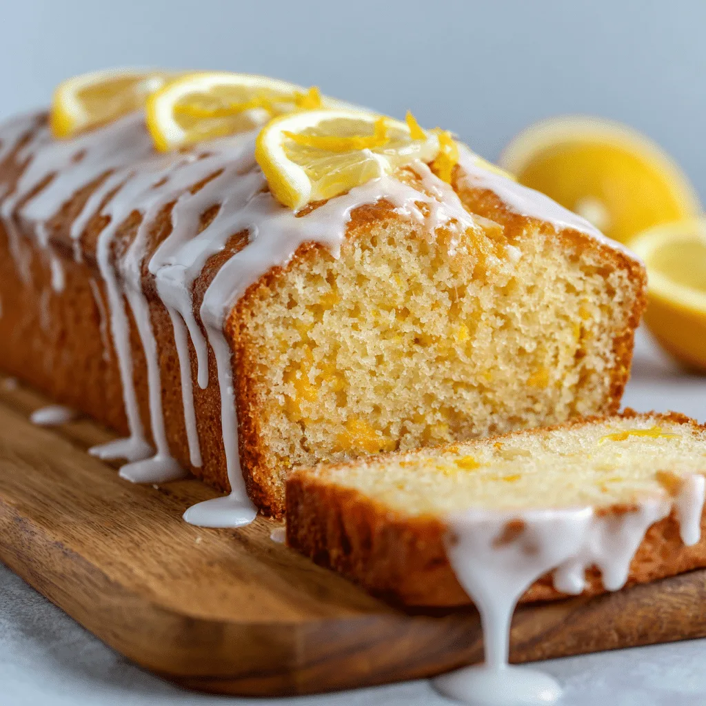 Lemon Yogurt Cake - Recipe Image