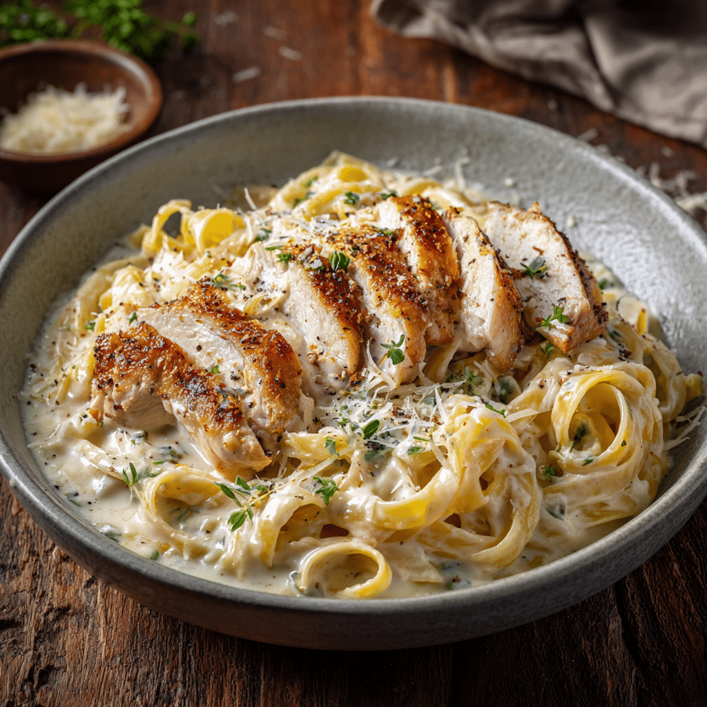 Creamy Chicken Alfredo Pasta Recipe
