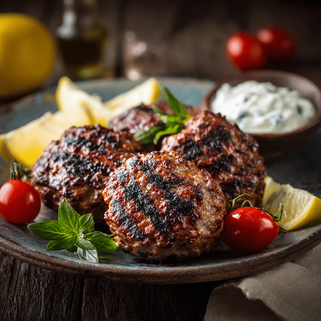 Greek Meatballs (Biftekia) Recipe - Recipe Image