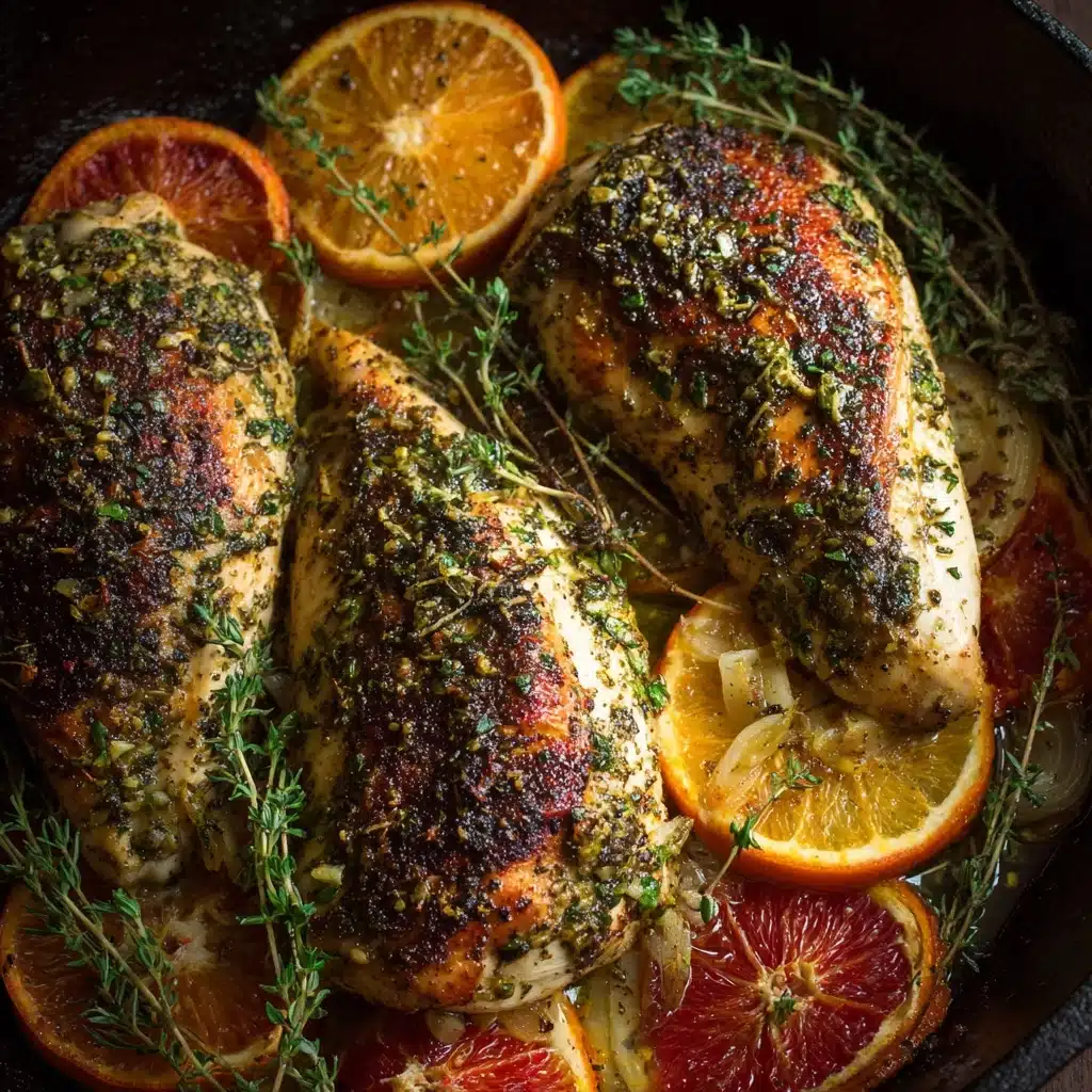 Citrus Herb Roasted Chicken Breasts Recipe - Recipe Image