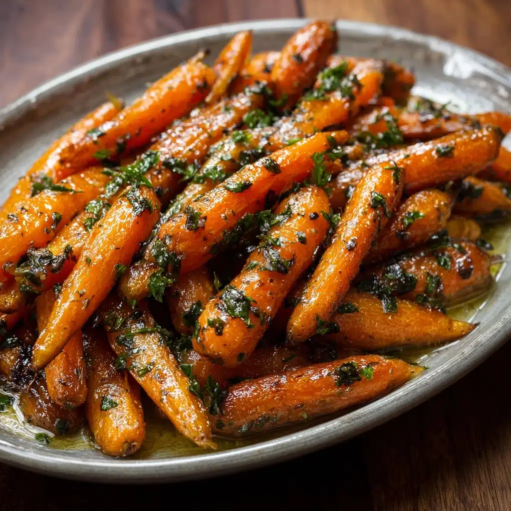 Maple Glazed Roasted Carrots Recipe - Recipe Image