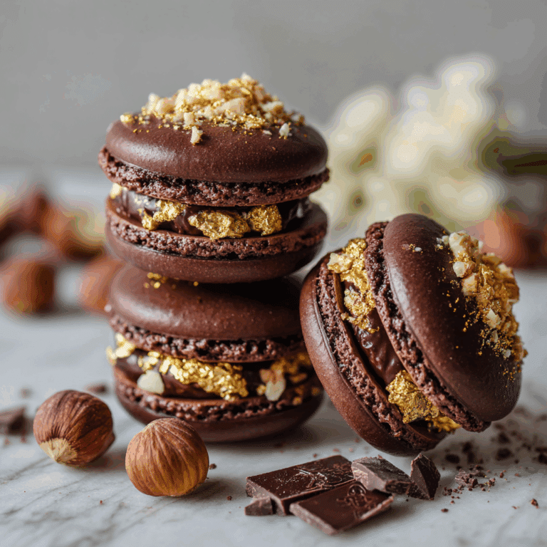 Brown Sugar Macarons Recipe