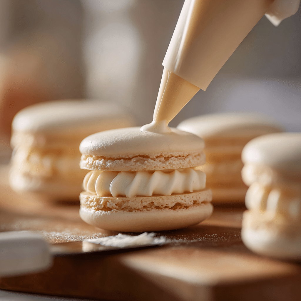 Ferrero Rocher Macarons Recipe - Recipe Image