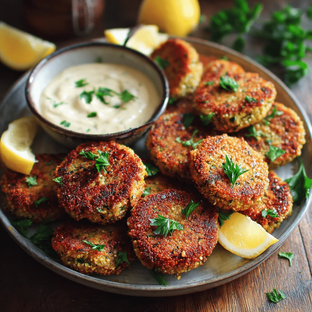 Baked Falafel Patties Recipe