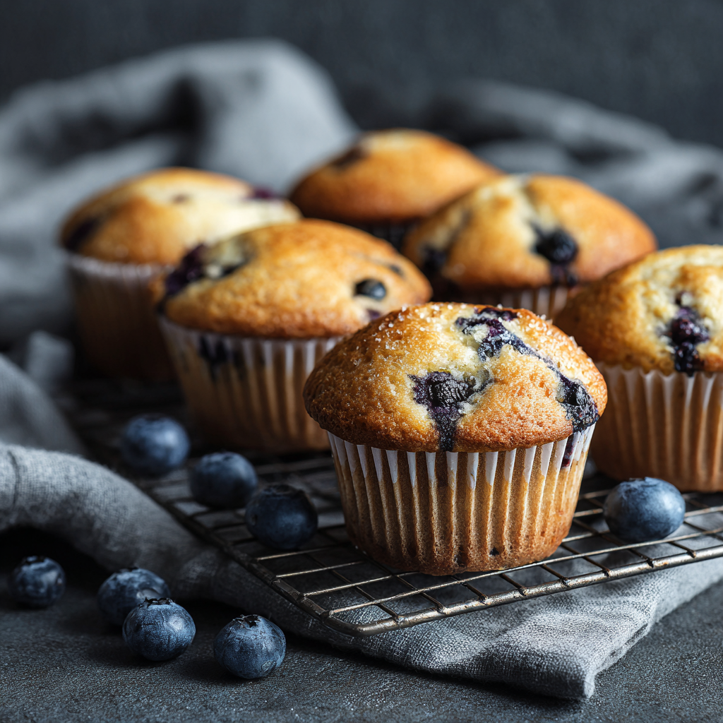 Blueberry Muffins Recipe - Recipe Image