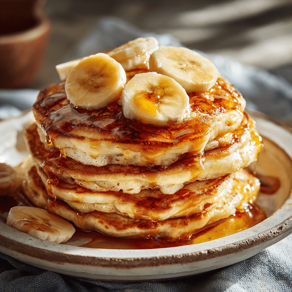 Banana Pancakes Recipe - Recipe Image