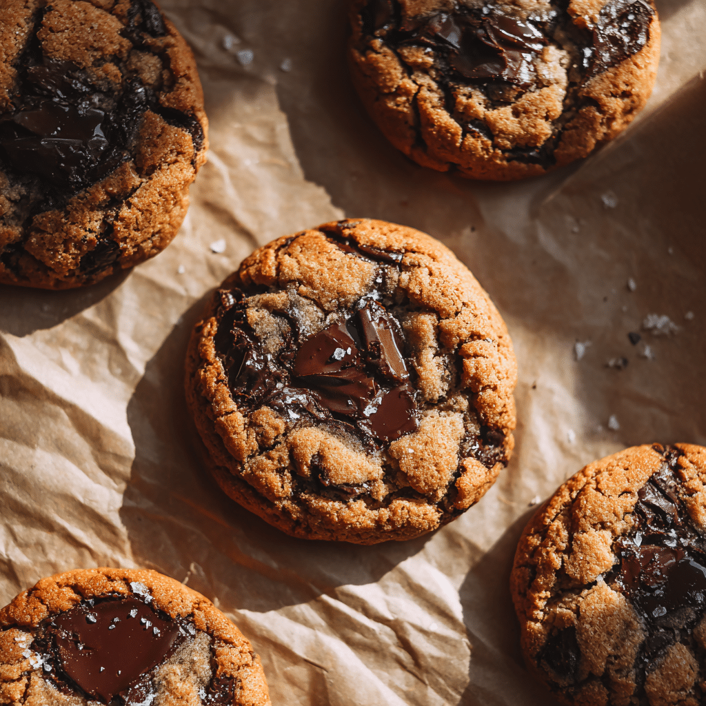 Olive Oil Chocolate Chunk Cookies Recipe - Recipe Image