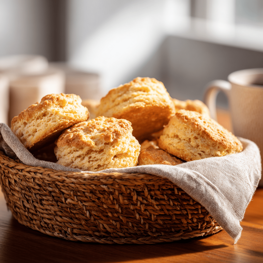 Cornmeal Biscuits Recipe - Recipe Image