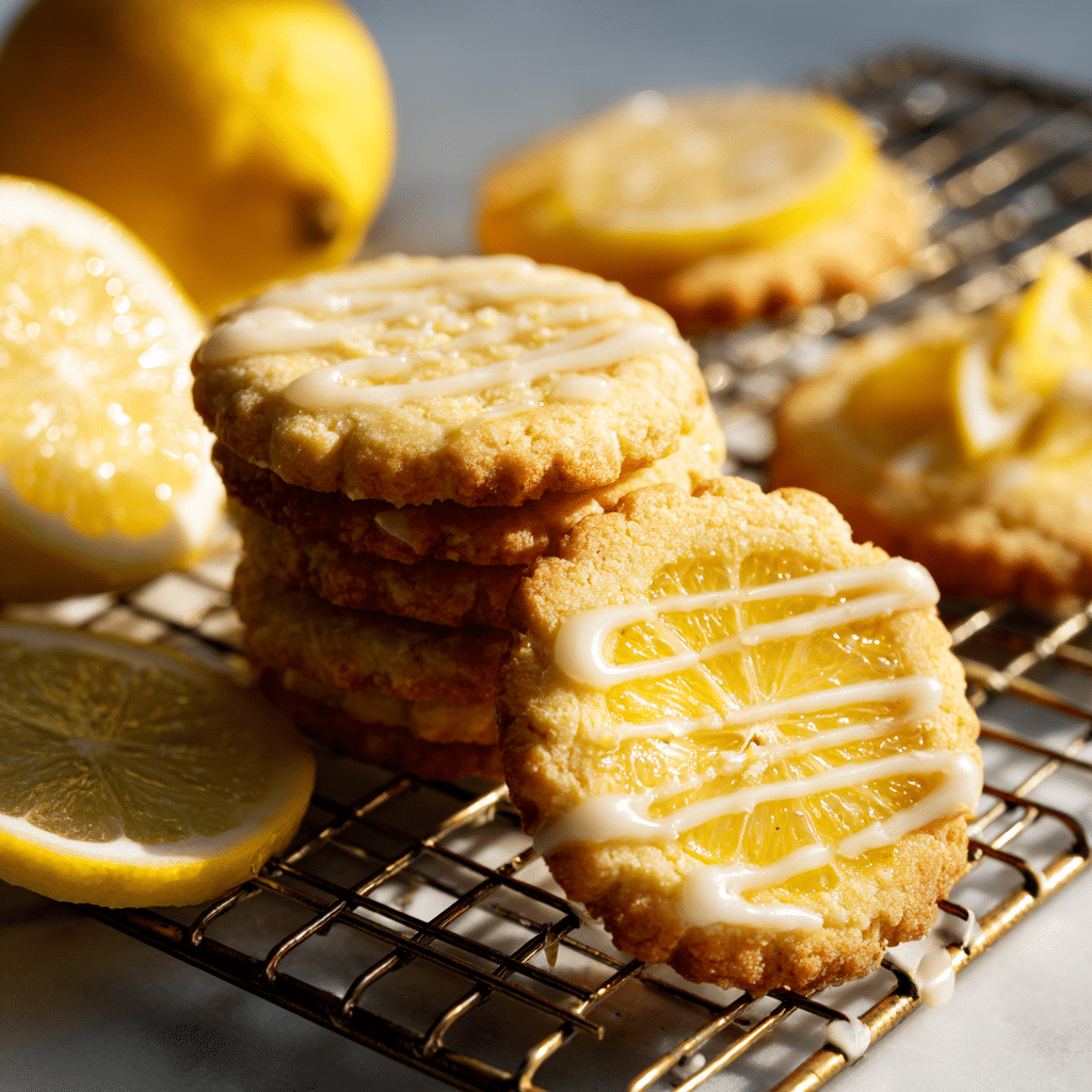 Lemon Olive Oil Sugar Cookies Recipe - Recipe Image