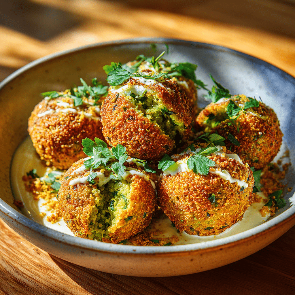 Air Fryer Falafel Balls - Recipe Image