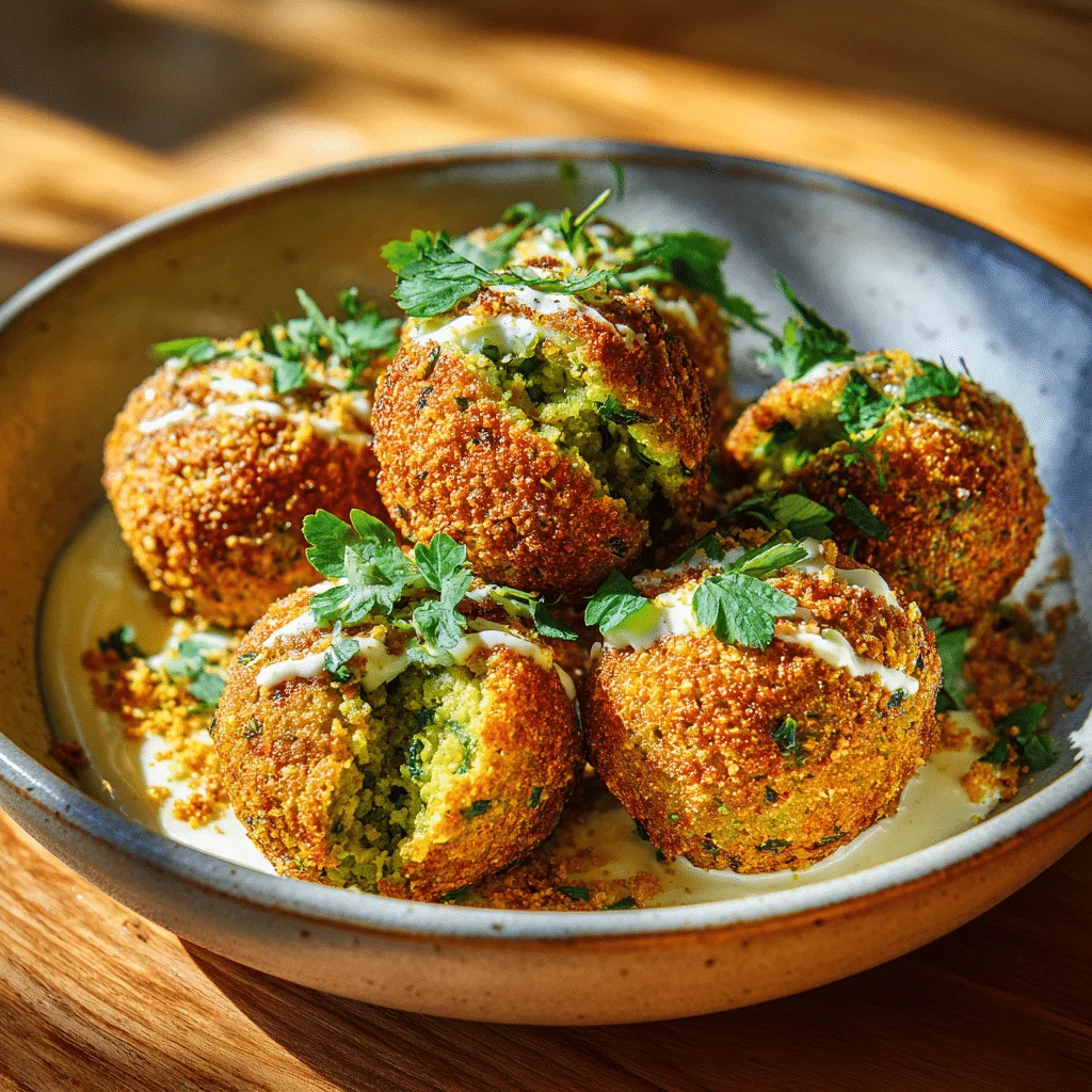 Air Fryer Falafel Balls - Recipe Image
