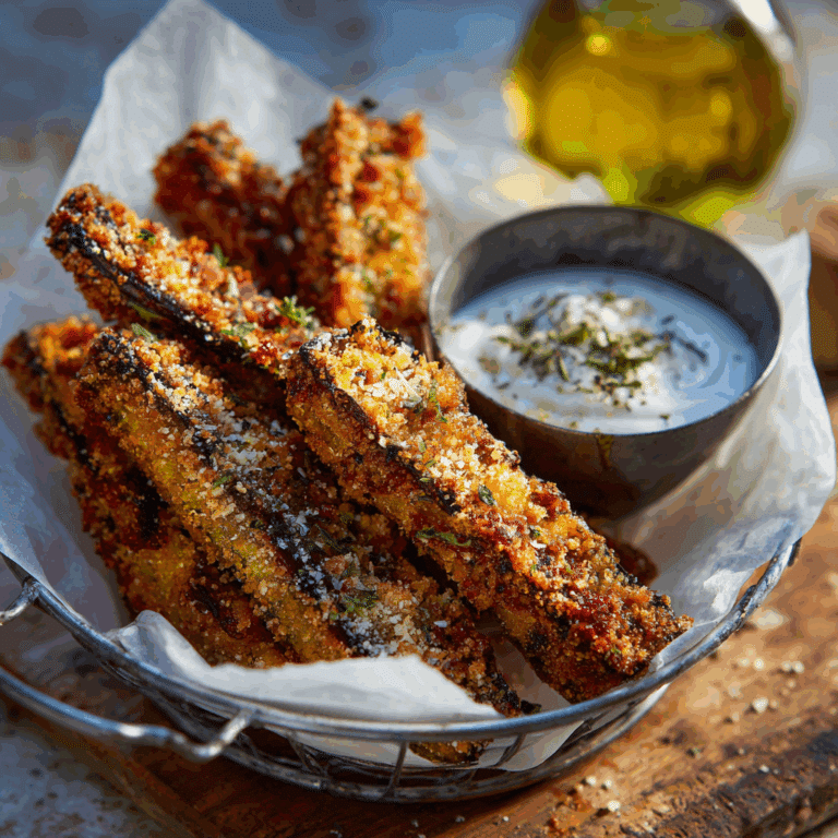 Air Fryer Eggplant Fries