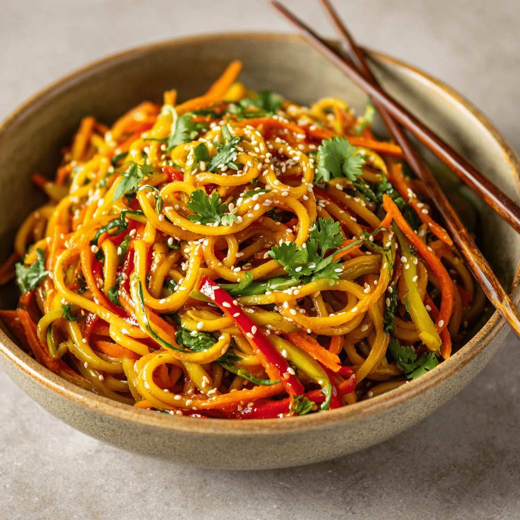 Asian Sesame Noodle Salad