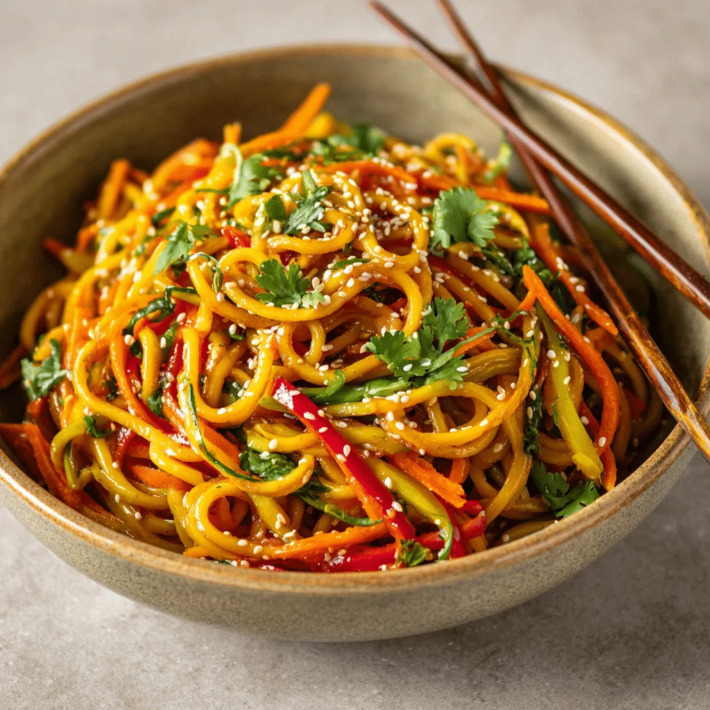 Asian Sesame Noodle Salad