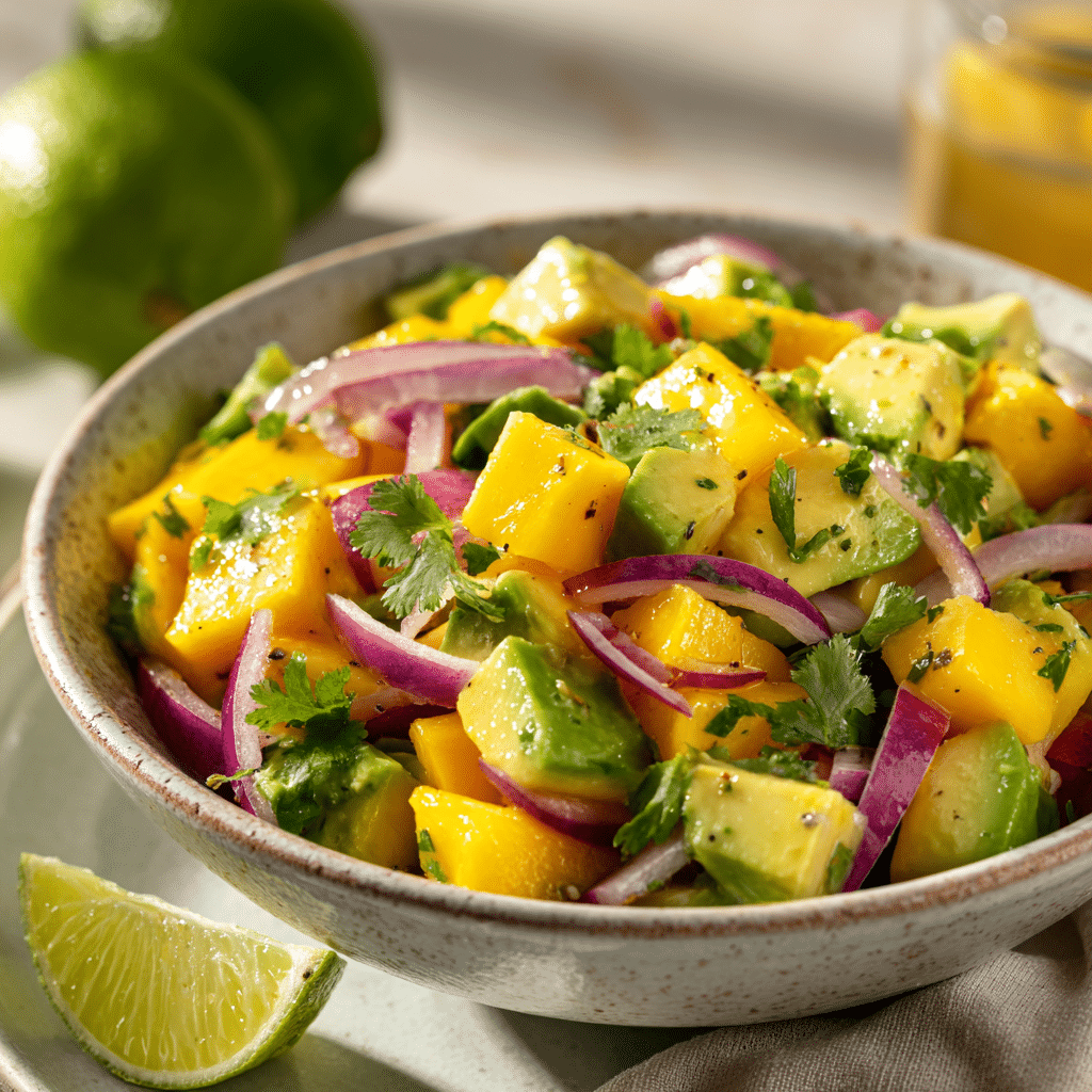 Avocado Mango Salad - Recipe Image
