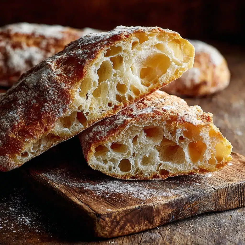 How To Make Ciabatta Bread Recipe - Recipe Image