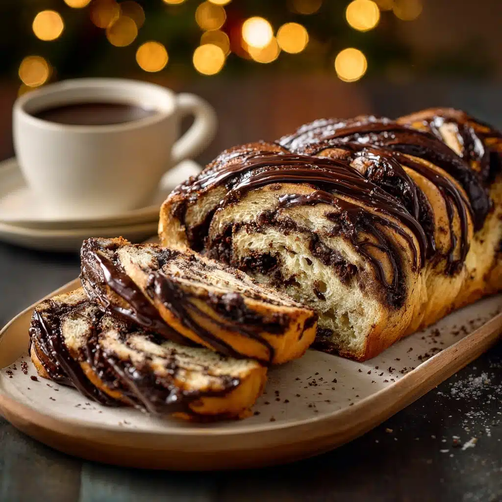 Chocolate Babka Loaf Recipe - Recipe Image