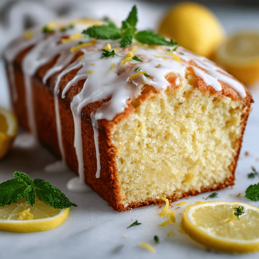 Lemon Yogurt Cake - Recipe Image