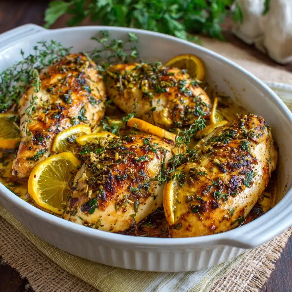 Citrus Herb Roasted Chicken Breasts Recipe - Recipe Image