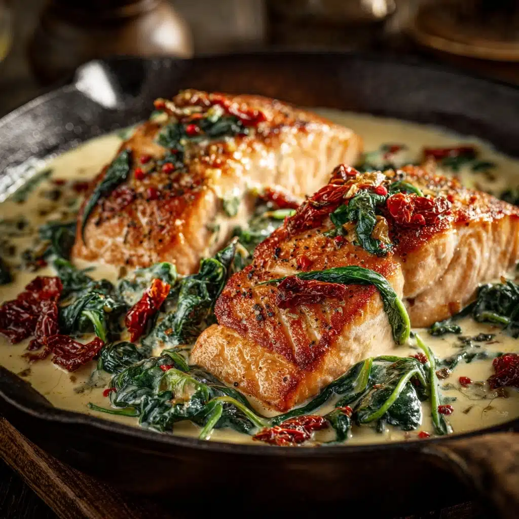 Creamy Tuscan Salmon Recipe - Recipe Image