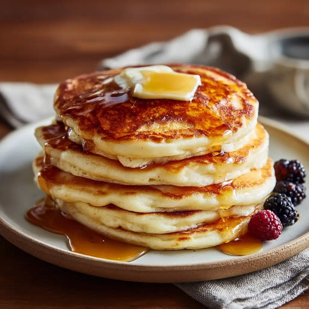 Fluffy Buttermilk Pancakes Recipe - Recipe Image