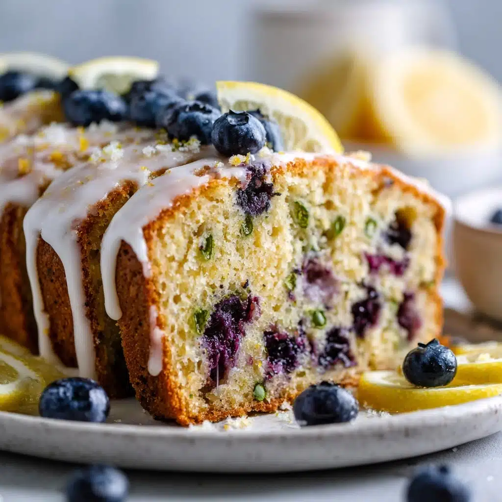 Lemon Blueberry Zucchini Cake Recipe - Recipe Image